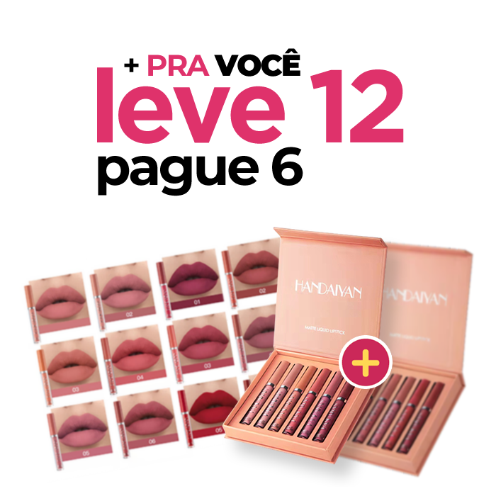 Kit Sexy Lips® [PAGUE 3, LEVE 6] + Frete Grátis